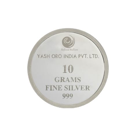 Silver Coin 10 Gms