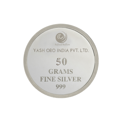 Silver Coin 50 Grams